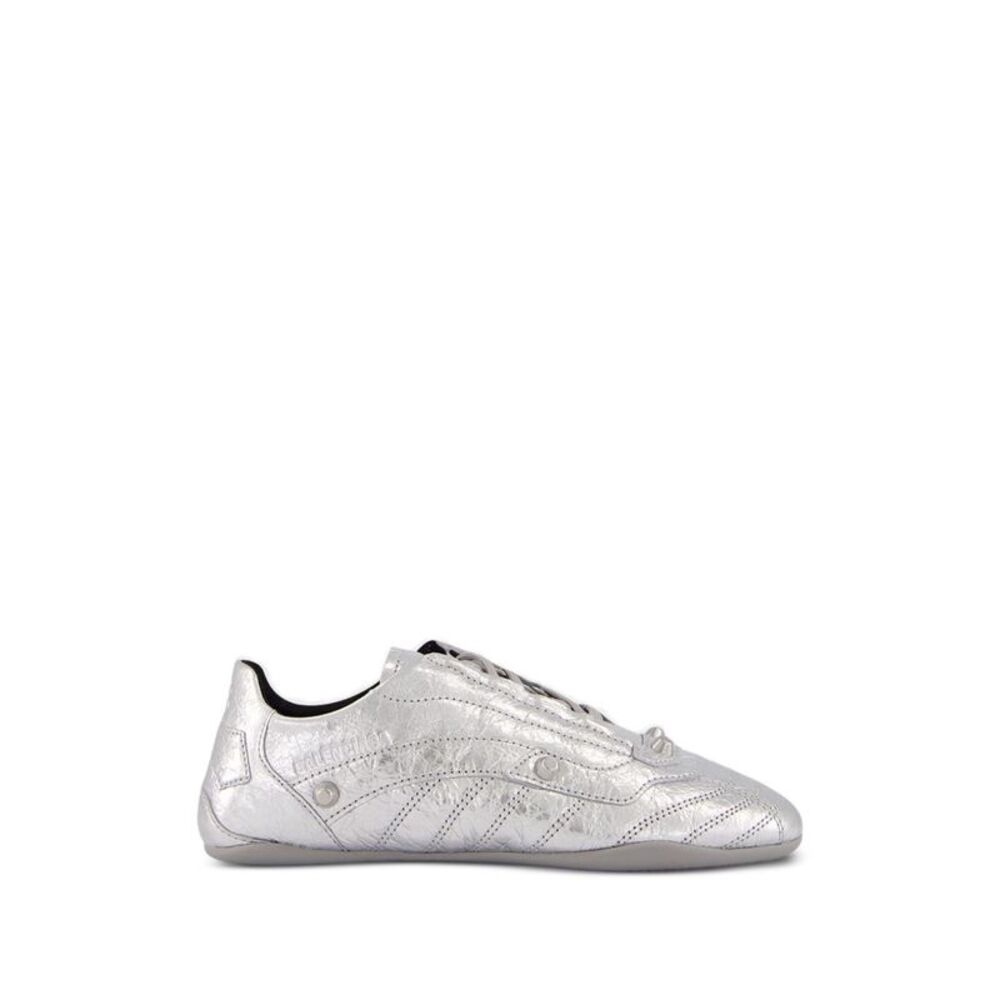 Balenciaga Women City Leather Sneakers
